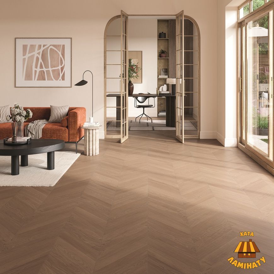 Дуб Chevron Oak Tuscan мат лак | Паркетна дошка Parador