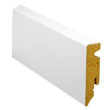 Плінтус PAINT-ON MDF SF437L білий | Плінтус FN NEUHOFER HOLZ