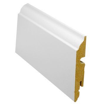 Плінтус PAINT-ON MDF FU82L білий | Плінтус FN NEUHOFER HOLZ