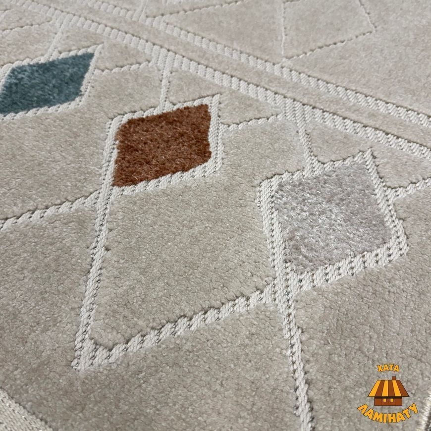 Килим ICARDI BEIGE\BLUE 0057A | Килими Albayrak