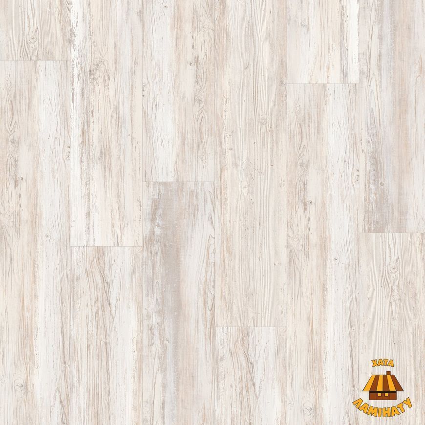 Сосна скандинвська біла браш (Pine scandinavian white brushed texture) | Вінілова підлога Parador