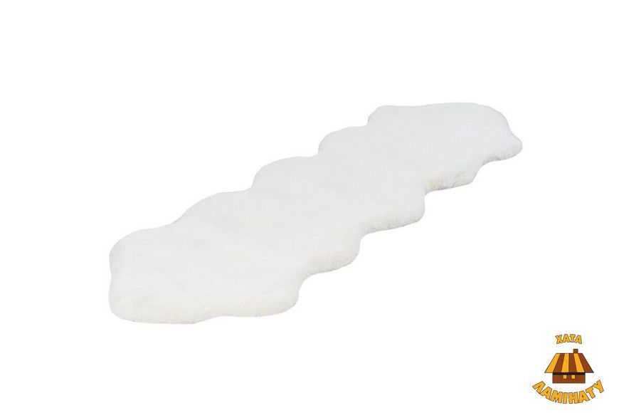 Килим Rabbit Sheepskin білий 60х180 см |