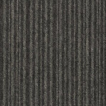 Килимова плитка Essence Stripe Tarkett AA91 9502, темно-сіра | Ковролін Tarkett